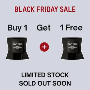 Sculpt Touch Buy1Get1 Free Hourglass Girdle Duo Belt - Waist Trainer for Women Hook And Loop Strong Tummy Control Comfortable & Breathable SpringStatements