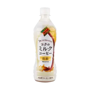 DYDO Japan Rich Milk Latte Coffee Drink, Lightly Sweetened, 430ml - Authentic Japanese Cafe Style Beverage