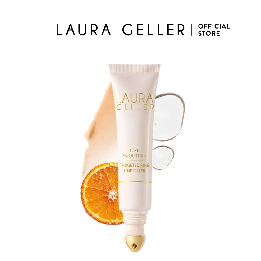 Laura Geller Line Smoother Targeted Fine Line Filler with Vitamin C & Niacinamide for Smooth Base & Brightened Skin Laura Geller Line Smoother Targeted Fine Line Filler with Vitamin C & Niacinamide for Smooth Base & Brightened Skin