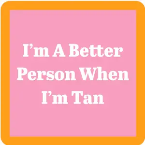 Tan Coaster