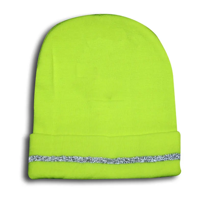 Reflective Hi-Viz Beanie Style Hat
