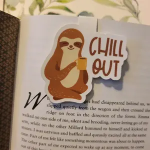 Sloth Chill Out Bookmark