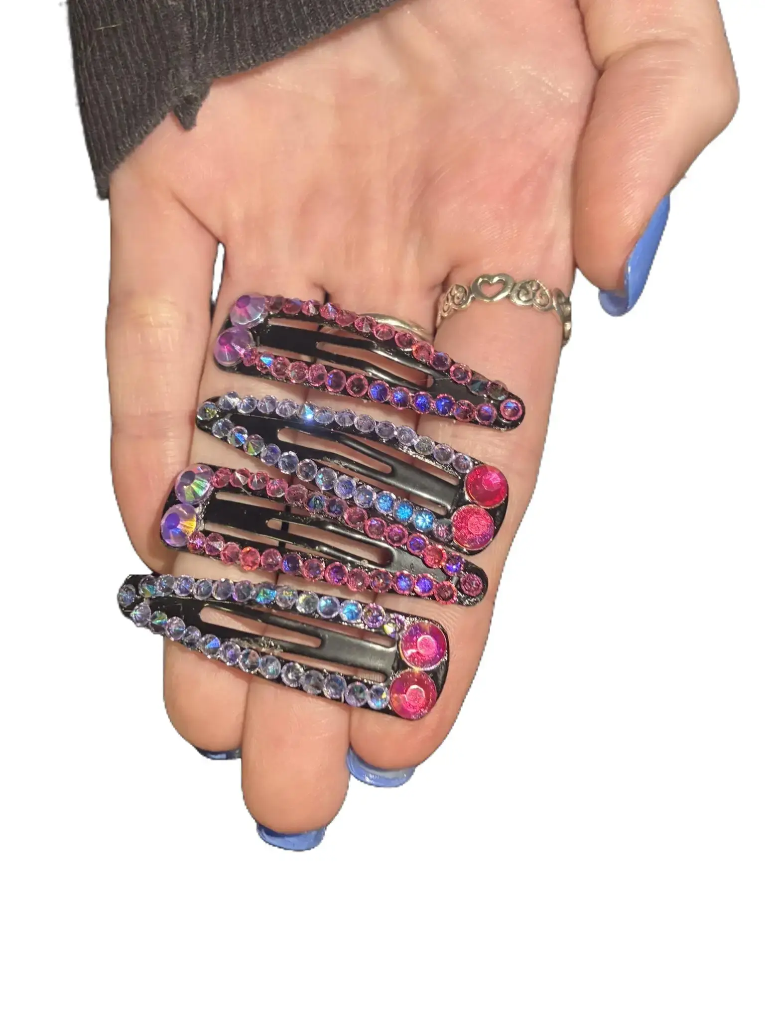 Personalized hair clips