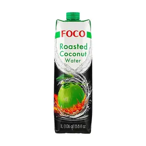 FOCO 100% Coconut Water 1L - Authentic Vietnamese Coconut Juice, Pure Ingredients, Rich Coconut Flavor
