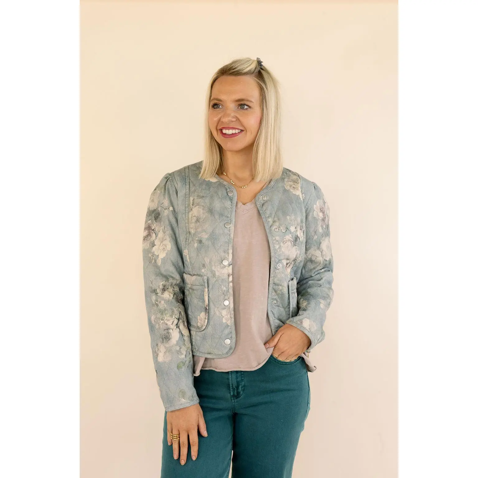 Dear John | Kit Jacket | Sea Glass Garden
