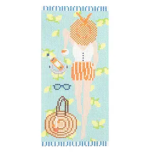 Bradley Needlepoint NTG-KB097 Amalfi Coast Sunbather