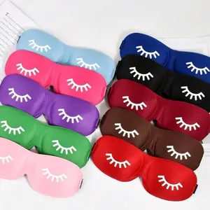 Lash Mask for Sleeping Protection - Colorful Design with Smiling Face, Ideal for All Lash Types