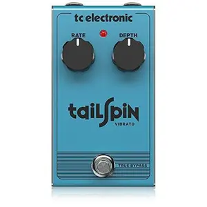 TC Electronic TAILSPIN VIBRATO Classic True Pitch Vibrato with All-Analog Bucket-Brigade Design