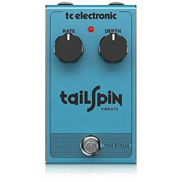 TC Electronic TAILSPIN VIBRATO Classic True Pitch Vibrato with All-Analog Bucket-Brigade Design