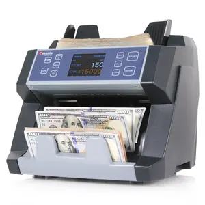 Cassida 6600 UV/MG Bill Counter with ValuCount Feature & Counterfeit Detection for Efficient Business Cash Processing - Top-Loading Machine