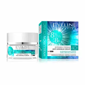 Eveline Cosmetics Hyaluron Clinic Anti-Wrinkle Cream 40+ Hyaluronic Moisturizers Skincare