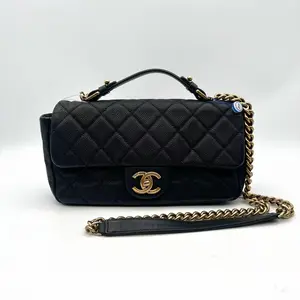 Pre-owned CHANEL RL Classic Flap (Top Handle Mini) crossbody bag 21504557