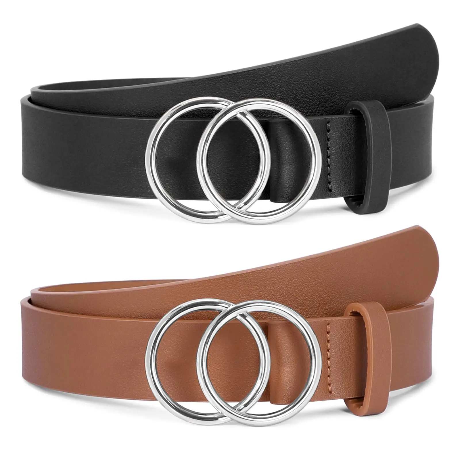 Black+brown(silver Buckle)