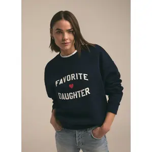 FAVORITE DAUGHTER HEART LOGO SWEATSHIRT