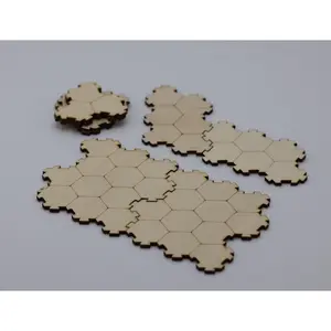 Hexagon Modular Tiles ( 32 Pieces )