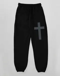 Christian Sweatpants, Jesus Joggers, God Pants Couples Matching Sweatpants, Christian Streetwear Joggers, Unisex Minimalist Cross, Bible Quote, Spiritual Faith Based, Christmas Gift For Women, Men's Sweatpant, Gift For Him