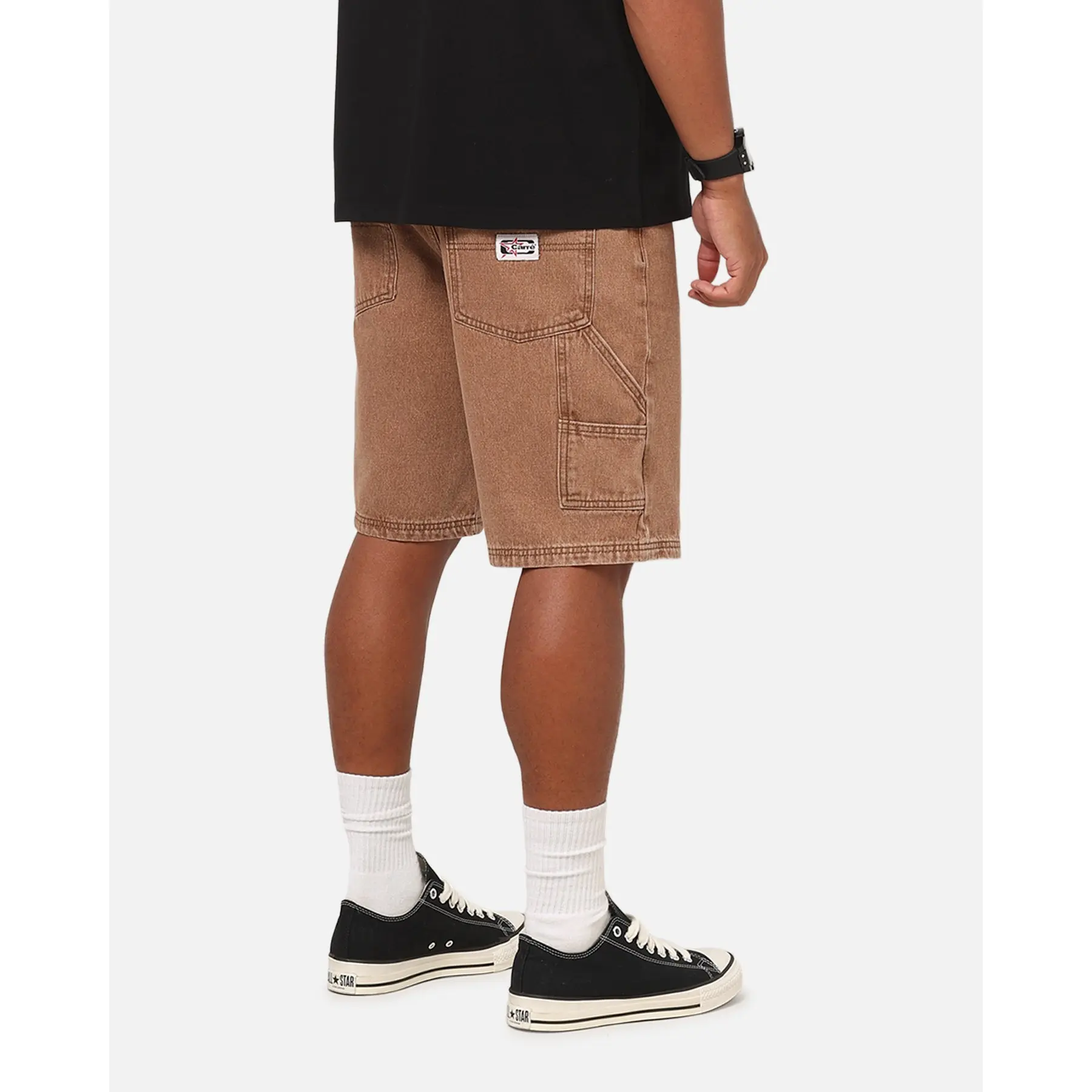 Carre Carpenter Jorts Tan
