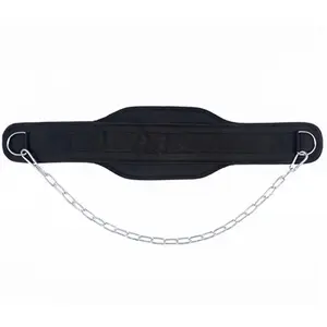 Professional Weight Bearing Fitness Belt, Durable Support for Weight Training, Ideal for Dips and Chin Ups, Unisex Design