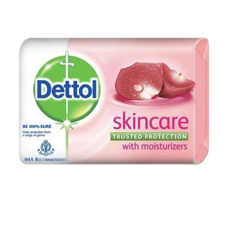 Dettol Skincare Antibacterial Soap Bar, 3.5oz (100g) (Pack of 6) Body Care Body Wash Comfort Cleanser