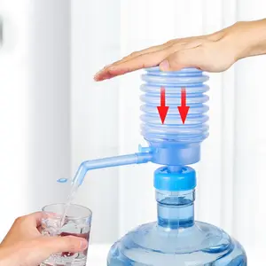 Portable Water Dispenser, 1 Count Manual   Water Bottle Pump, Drinking Water Dispenser for Home Office Outdoor Camping