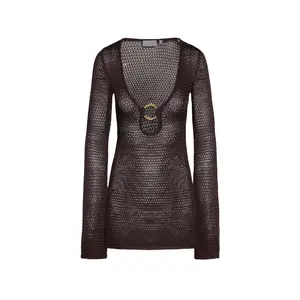 Montego Mini Dress - Espresso Treble Knit
