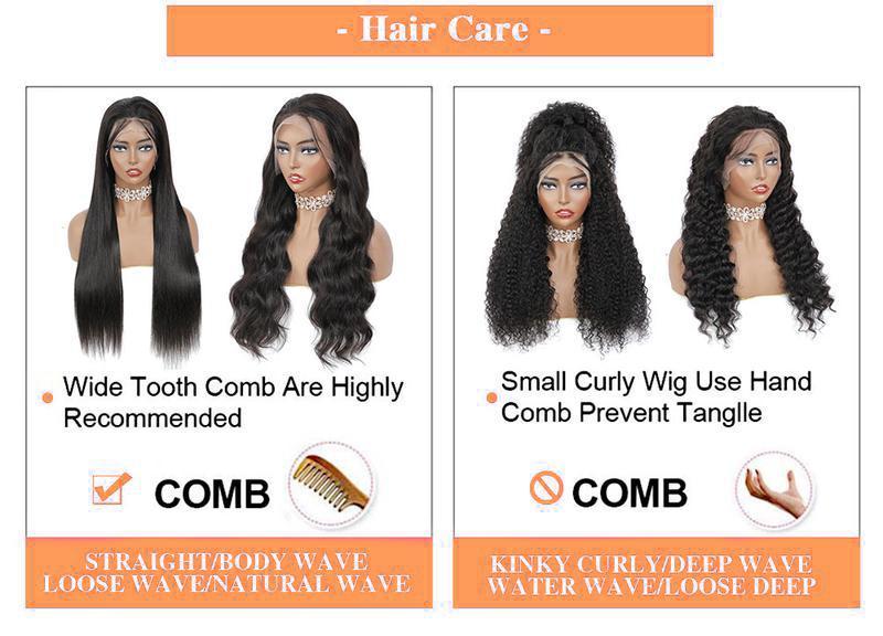 [30 inch only $129]DROSUUD Orange Ginger 13x6 Lace Frontal Wig #350 Color 180 Density Deep Wave Transparent Lace Human Hair Pre Plucked Natural Hairline with Baby Hair#Summervibes