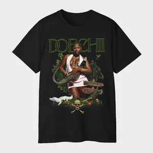 Doechii Swamp Princess Graphic T-Shirt – Alternative Hip Hop Vintage Tee