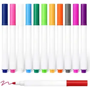 12 Pcs Neon Dry Erase Markers, 4.1 Inch Color Marker Pens, Acrylic Board Neon Markers for LED Note Board, LED Writing Boards, Light-Up Acrylic Message Boards