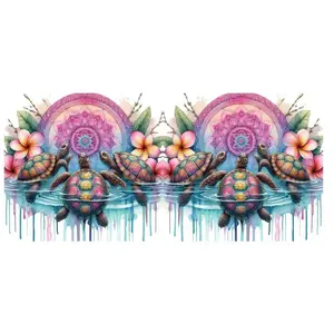 16 oz Uv Dtf Cup Wrap Sea Turtle 842