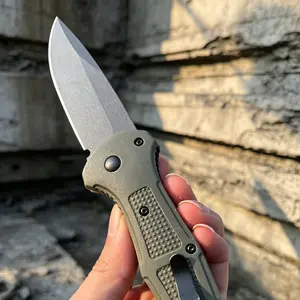 practical    BM9070 with G10 handles and high-hardness steel, driving, everyday，Spring R9070  Pocket  with D2 Steel Blade, Compact & Travel-Friendly for Camping,  & Outdoor Use | Perfect EDC RazorSharp Ergonomic Battlewash Knife Set Folding