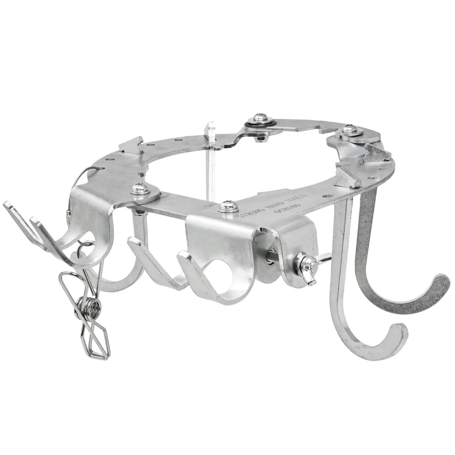Gas Cylinder Storage with Hooks