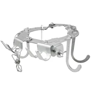 Gas Cylinder Storage with Hooks