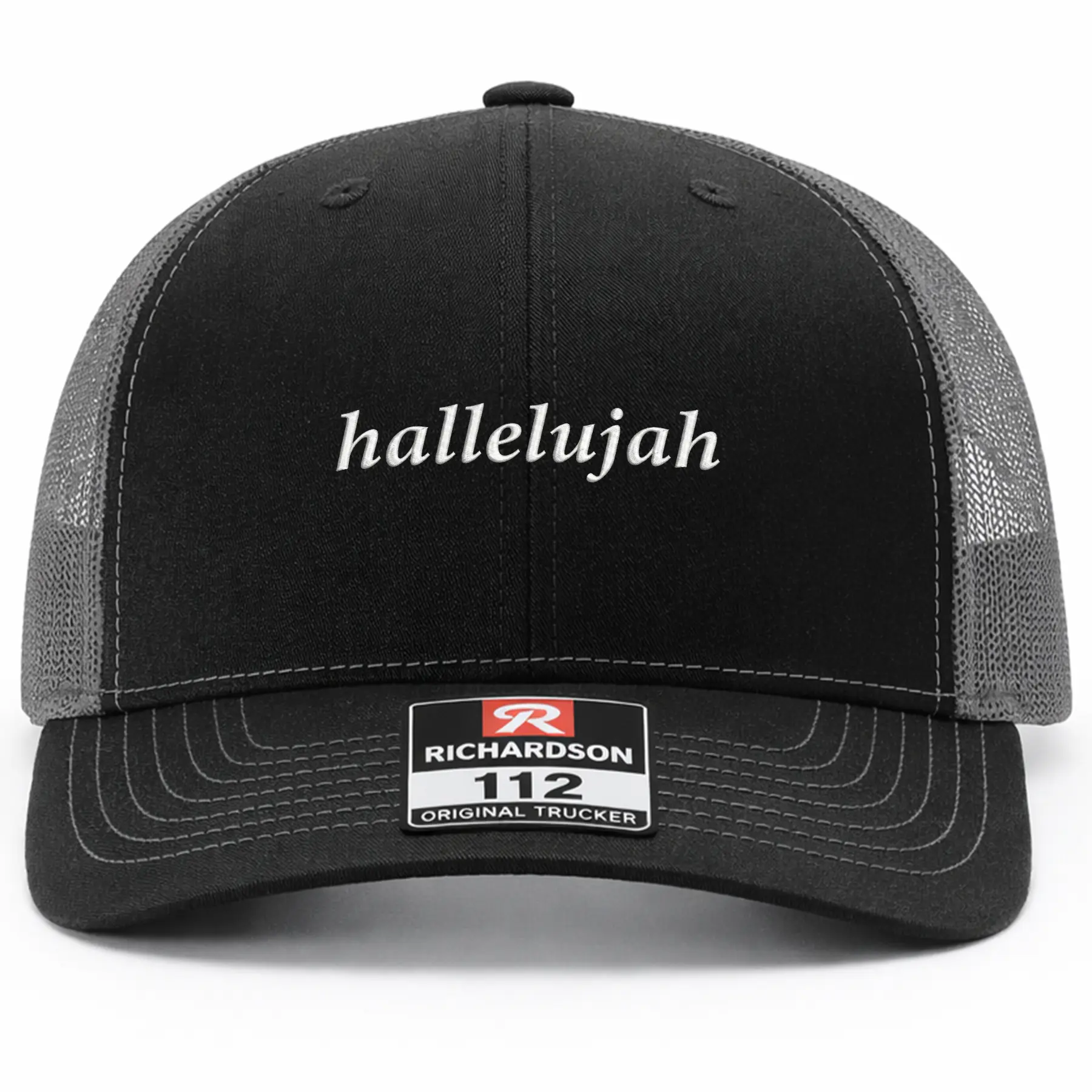 Hallelujah Embroidered Richardson Hat