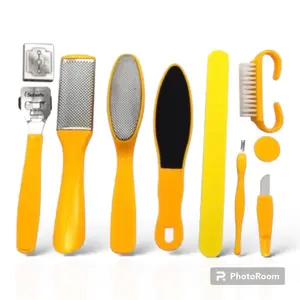 Professional Pedicure Foot Spa Set, 10 in 1 Pedicure Set for Feet/ Foot Files Kit