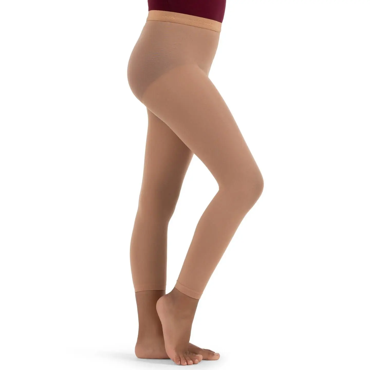 Capezio N140C Child Ultra Hold Footless Tights