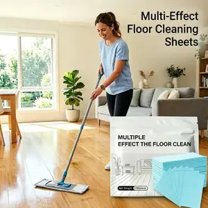 100 Piece Floor Cleaning Tablets Multi-SurfaceCleaner for Hardwood Laminate Tile & RV WallsAntibacterial Deodorization Maintenance