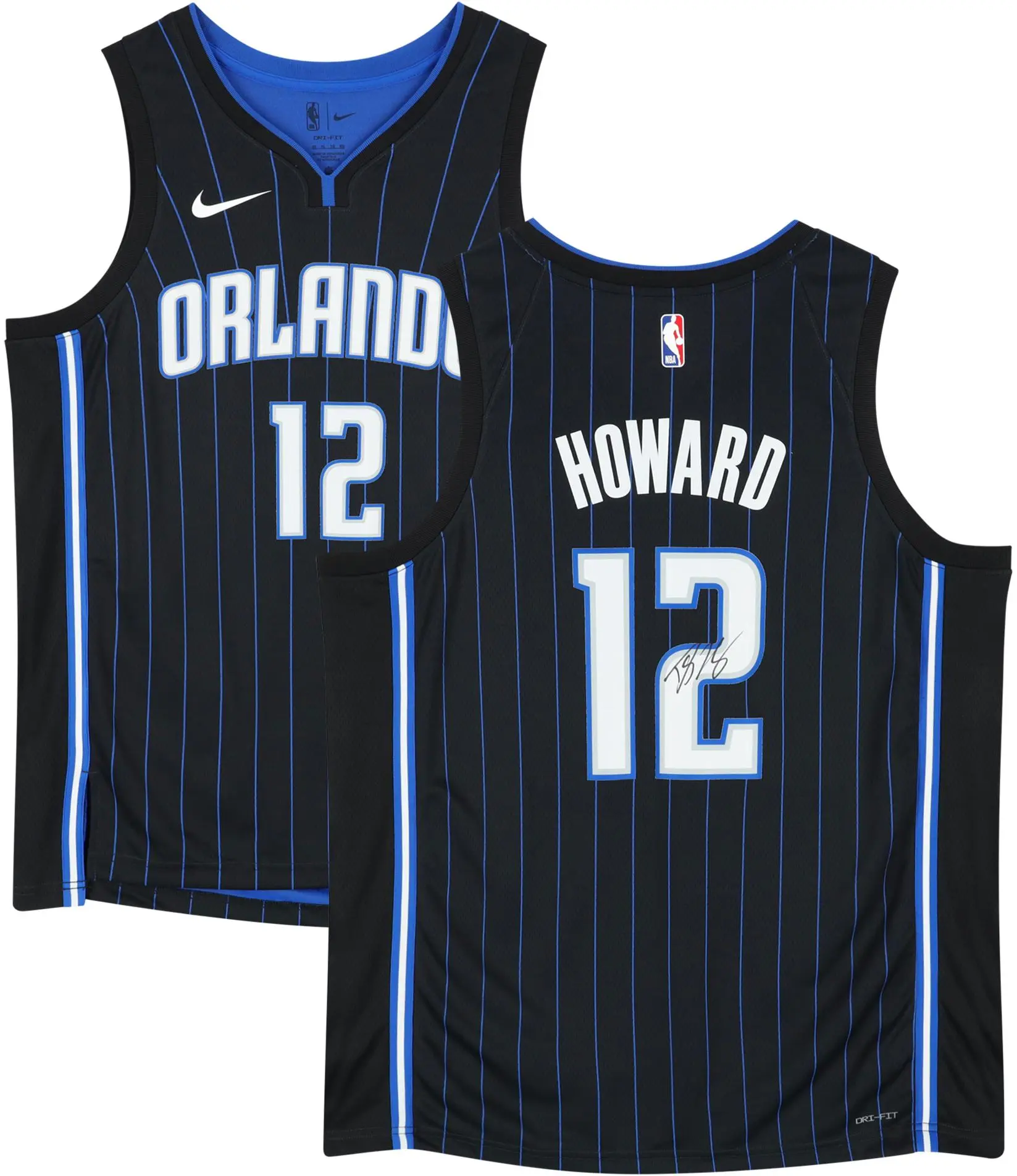 Dwight Howard Orlando Magic Autographed Nike Black Icon Swingman Jersey - Fanatics Authentic Certified