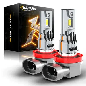 XWQHJW H11 H9 H8 LED Headlight Bulb Low Beam Fog Light 70W 7000LM 6000K White 2x