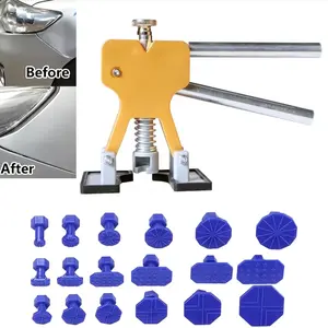Car Dent Removal Dent Puller Auto Body Repair Tool Kits Car Body Denting Dent Remover Paintless Repair Tools Kit for Automobile
