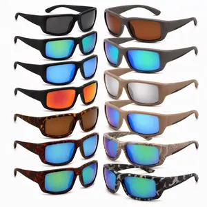 C Rock-Green Polarized Sunglasses Rectangular Sunglasses For Men And Women