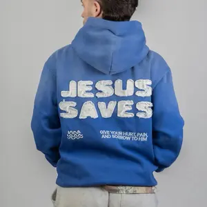 JESUS SAVES Heavy Hoodie