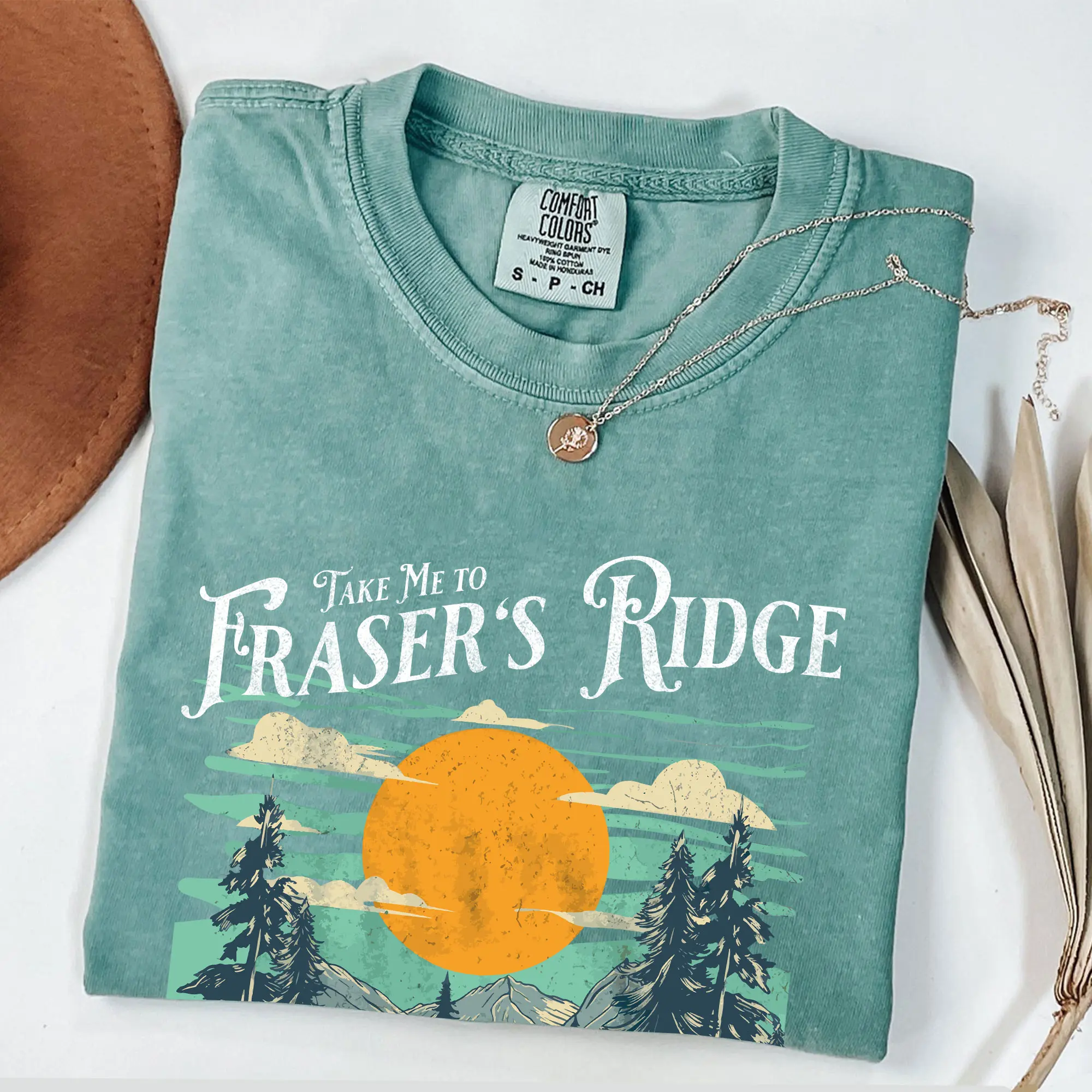 Comfort Colors Outlander Shirt, Fraser's Ridge Claire Fraser Shirt, Gift for Her Sassenach Shirt, Comfort Colors Shirt