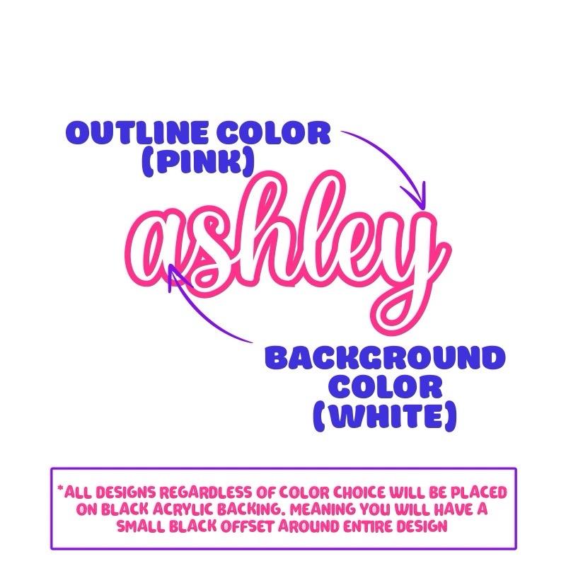 Custom Holographic Acrylic Name Badge Reel /ID Badge Reel/ Office Accessories/ School Accessories nurse