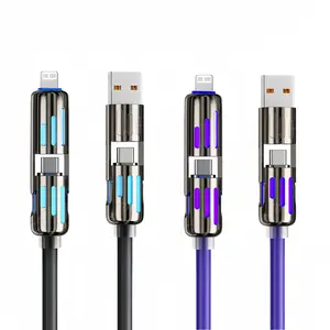 #ClearanceSale Super Fast Charging Cable for iPhone & Android Devices, Type C Charging, 240w Power Consumption, Multiple Ports Design, Ideal for Daily Use