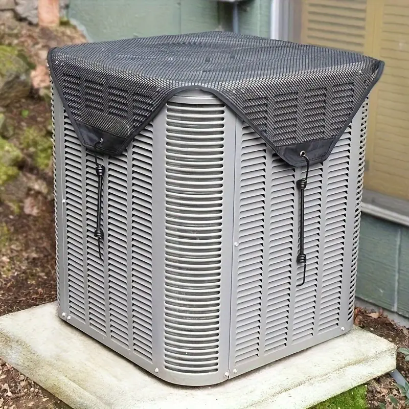 Fixed Air Conditioner Protective Cover 1 Count Antileaf Windproof Ventilation Net Household Dust Cover Household Items Household Air Conditioner Fixed Air Conditioner Protective Cover 1 Count Antileaf Windproof Ventilation Net Household Dust Cover Household Items Household Air Conditioner