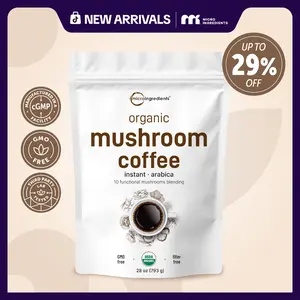 Micro Ingredients Organic Instant 10 in 1 Mushroom Coffee Powder