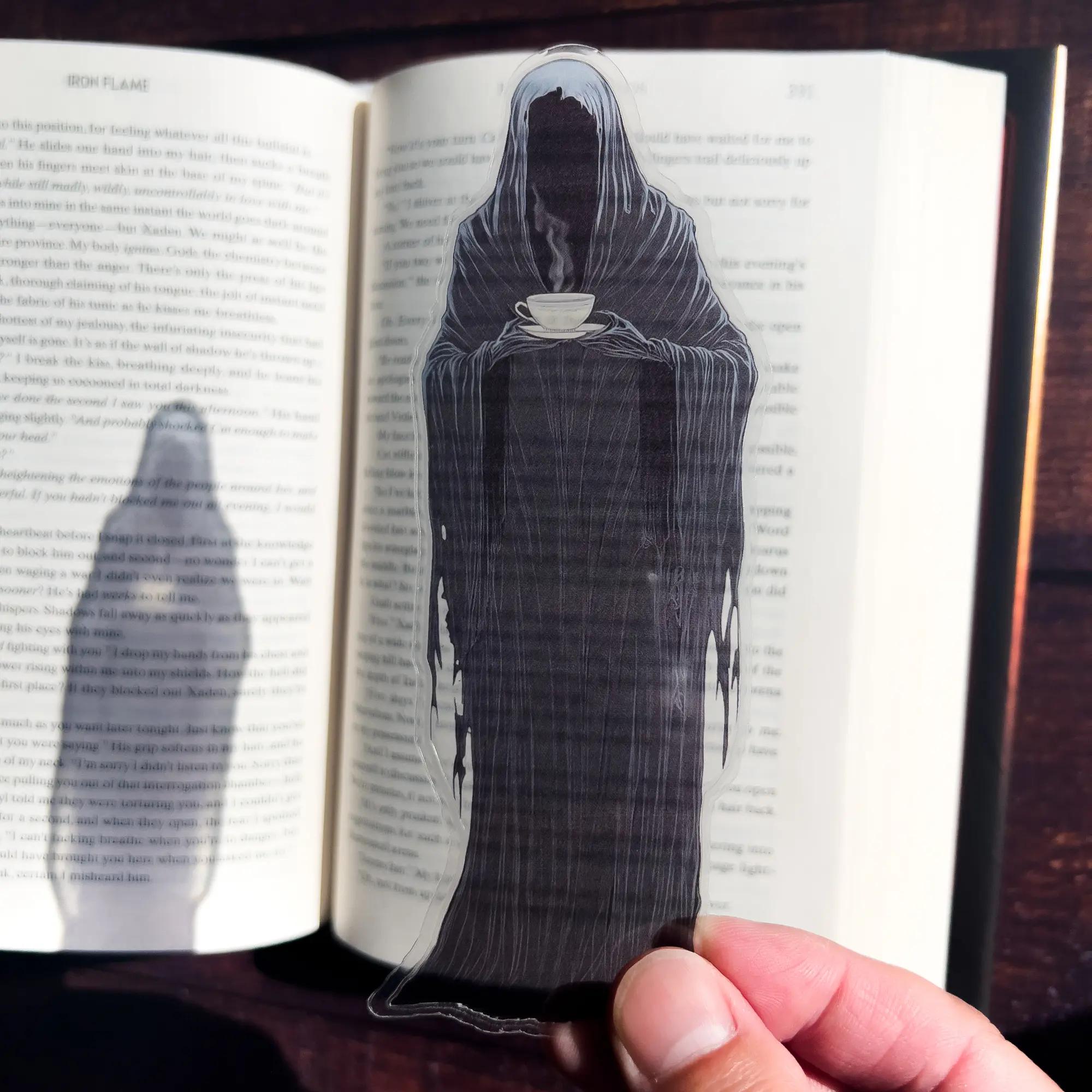 Suriel Bookmark, Acotar (Transparent Bookmark, Fantasy Book Reader Gift)