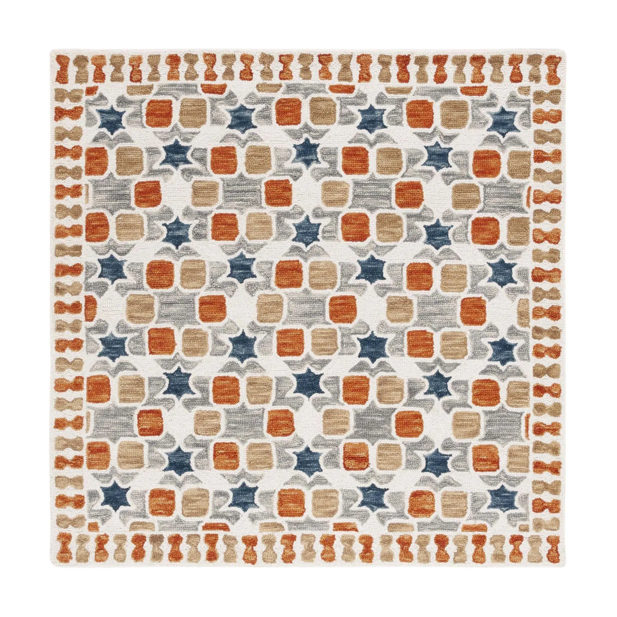 Safavieh Aspen Collection 5' X 5' Square Rug byValerie Safavieh Aspen Collection 5' X 5' Square Rug byValerie