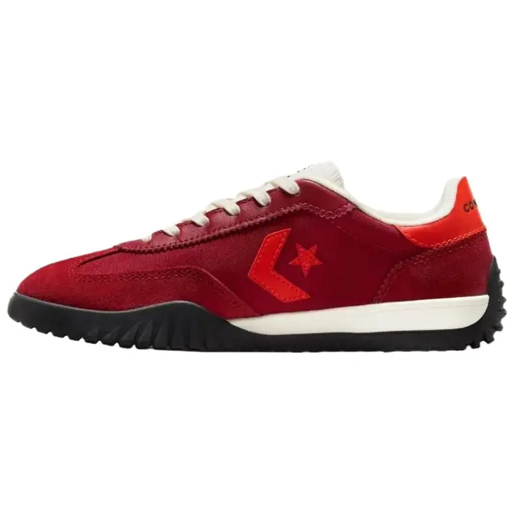 Women's Casual Trainers - Converse Run Star Trainer Low-Top Footwear, Red Closed Runner Shoes with Comfortable Soft Design, Walking & Training Shoes (Maison Mihara Official)