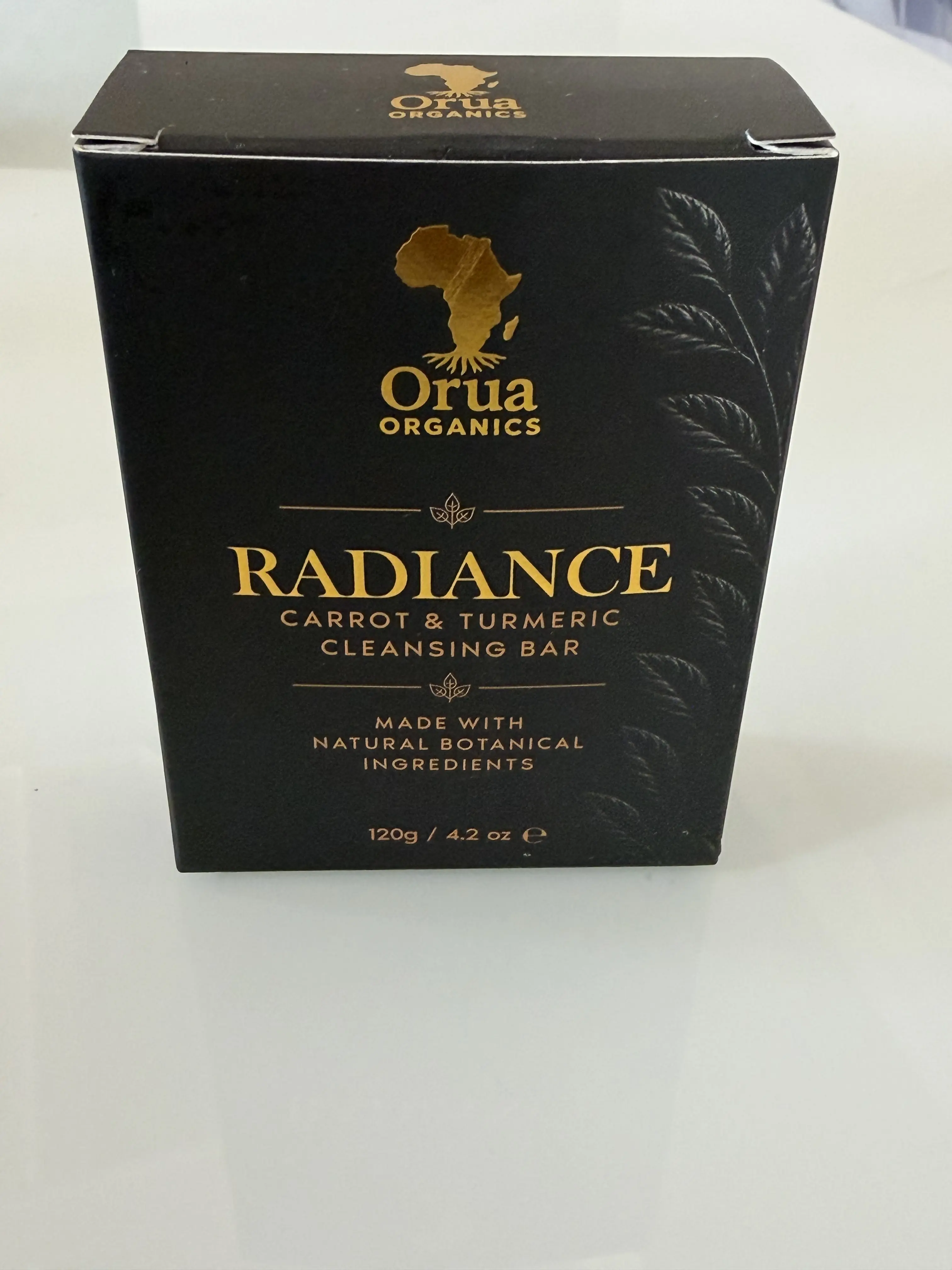 Orua Organics Radiance Carrot & Turmeric Cleansing Bar – 4.2 oz